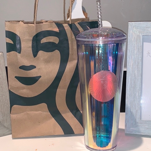 Starbucks Other - Starbucks unicorn iridescent domed tumbler 24 oz